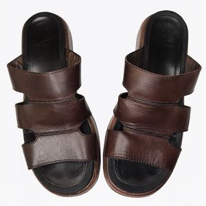 Dansko Leather Women’s Sandals-Shoes - 39